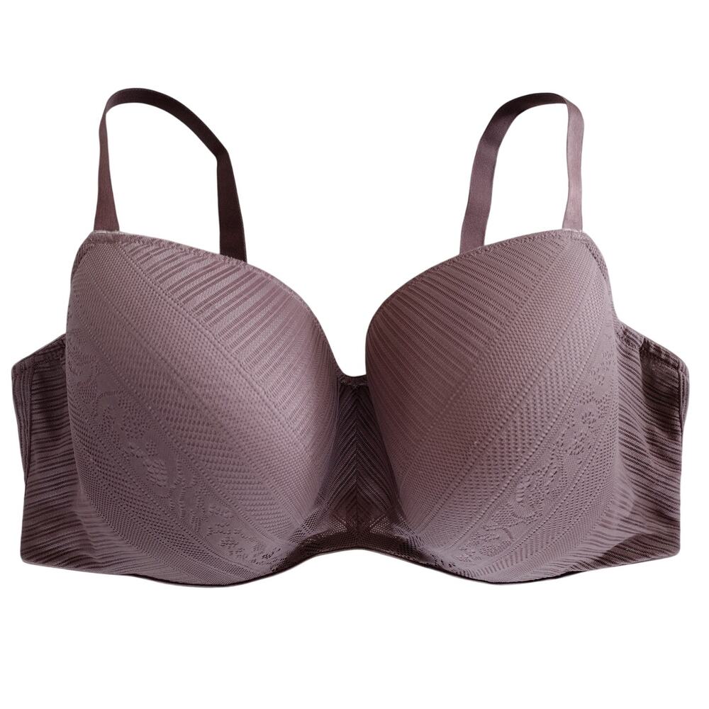 ThirdLove Mauve Purple Everyday Lace T-Shirt Bra Women's 42F